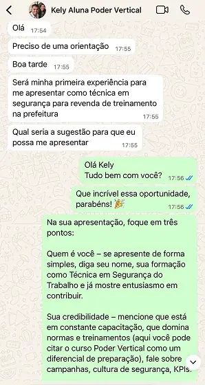 Primeiro Depoimento de Aluno - Instrutor de Elite NR 35